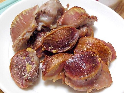 コリコリ歯ごたえ 砂肝の塩焼き レシピ 作り方 By デラみーやん 楽天レシピ